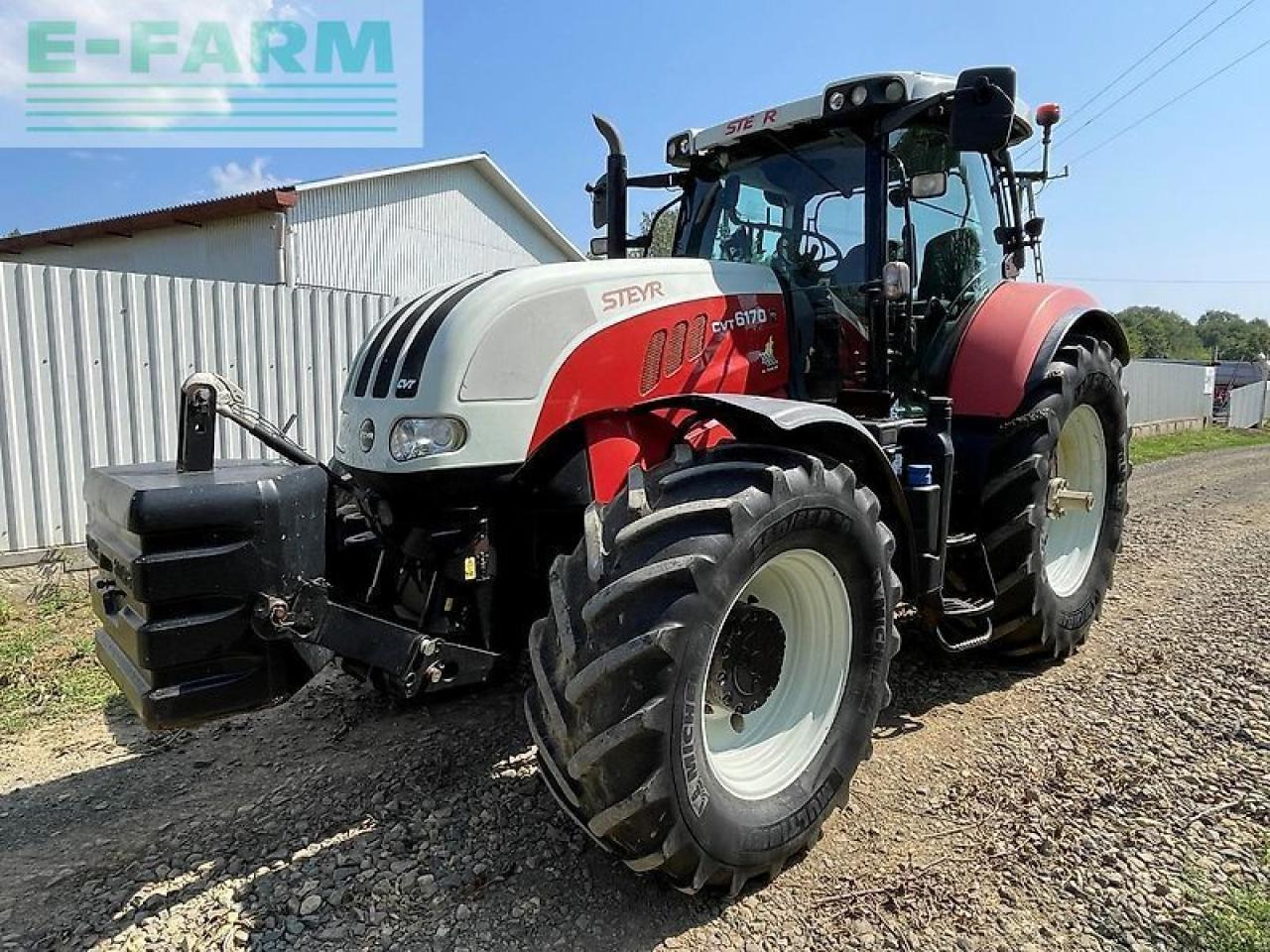 Steyr 6170 cvt - Tractor: foto 1 Steyr 6170 cvt - Tractor: foto 1