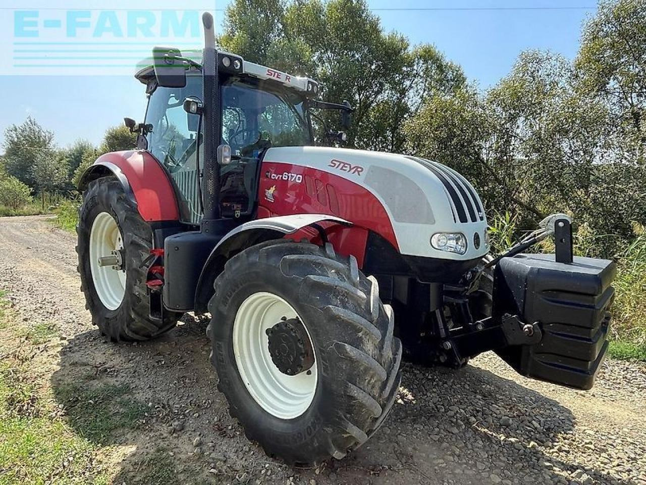 Steyr 6170 cvt - Tractor: foto 2 Steyr 6170 cvt - Tractor: foto 2