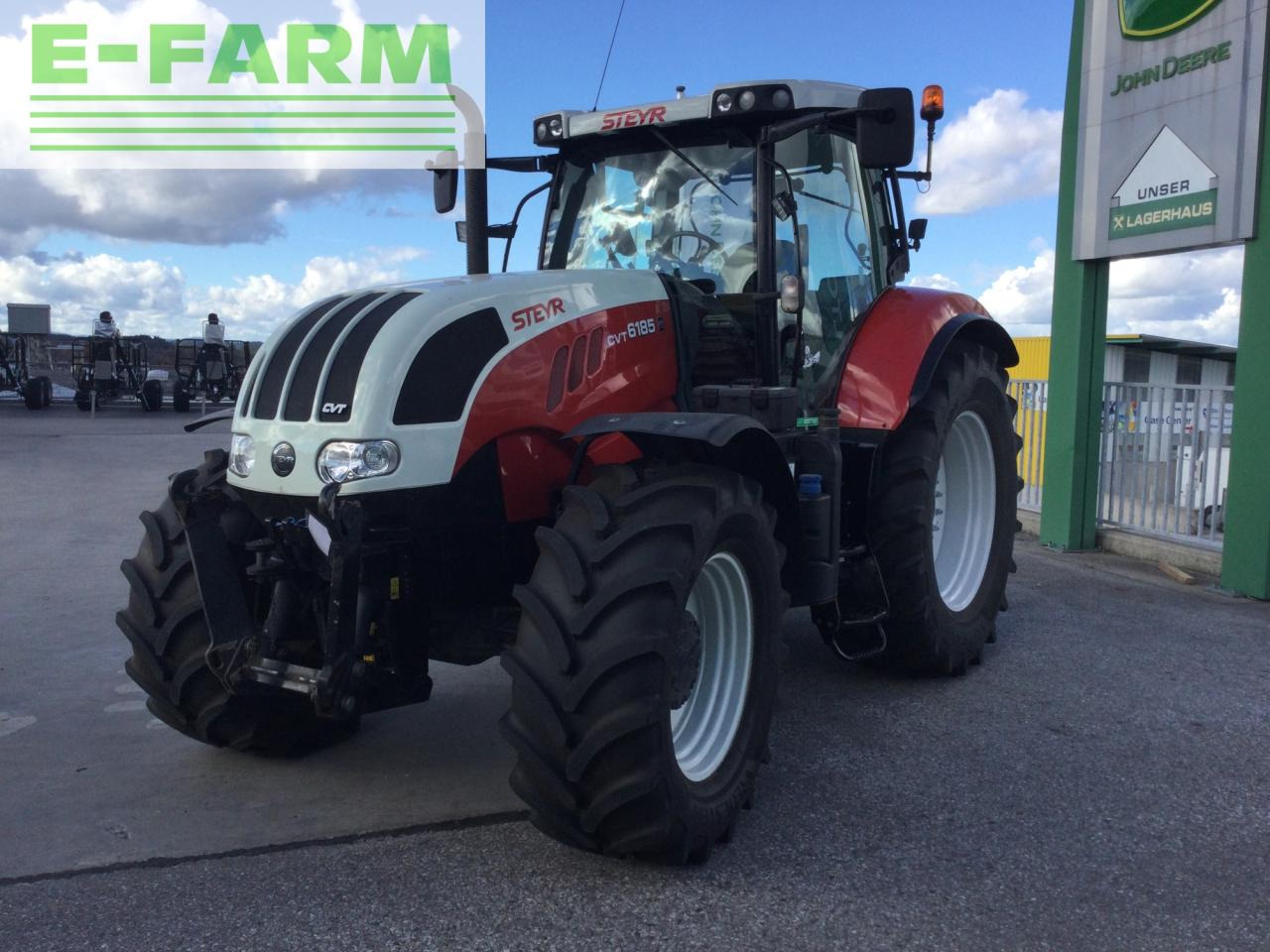 Steyr 6185 CVT - Tractor: foto 1 Steyr 6185 CVT - Tractor: foto 1