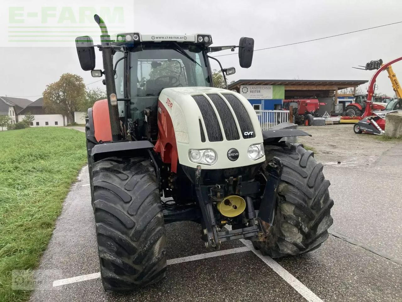 Steyr 6185 cvt profi - Tractor: foto 3 Steyr 6185 cvt profi - Tractor: foto 3