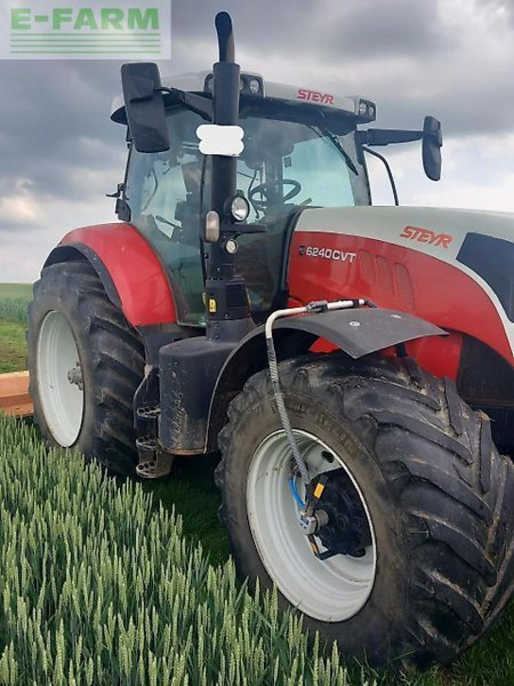 Steyr 6240 cvt tmr mit rtk & reifendruckregelanlage - Tractor: foto 2 Steyr 6240 cvt tmr mit rtk & reifendruckregelanlage - Tractor: foto 2