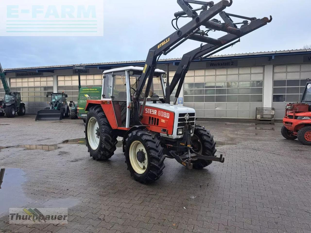 Steyr 8080 - Tractor: foto 4 Steyr 8080 - Tractor: foto 4