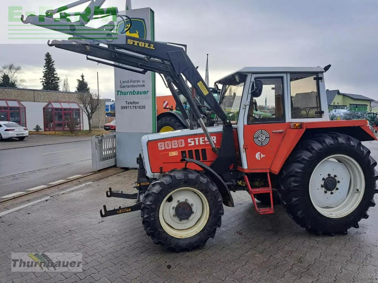 Steyr 8080 - Tractor: foto 1 Steyr 8080 - Tractor: foto 1