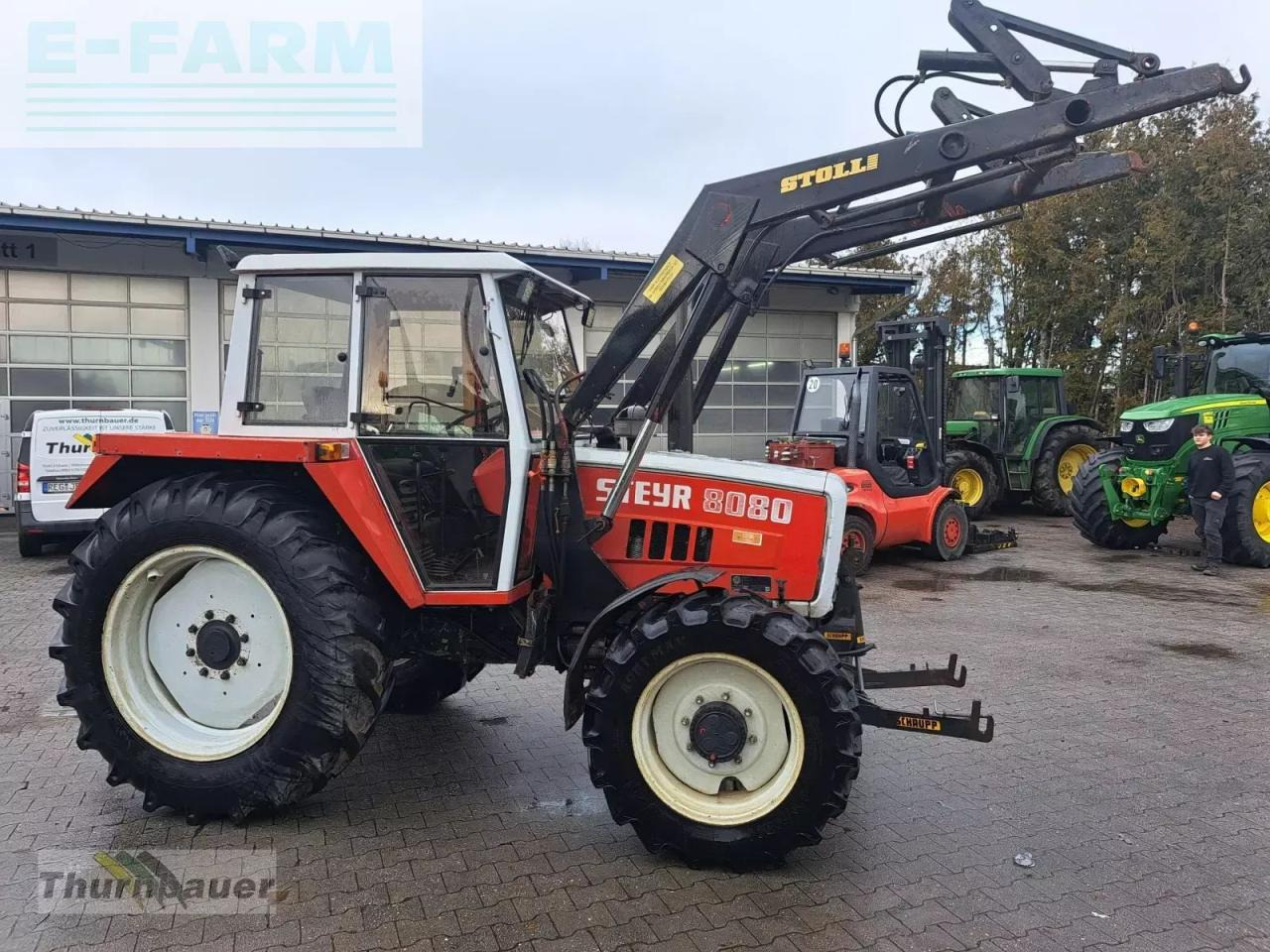 Steyr 8080 - Tractor: foto 2 Steyr 8080 - Tractor: foto 2