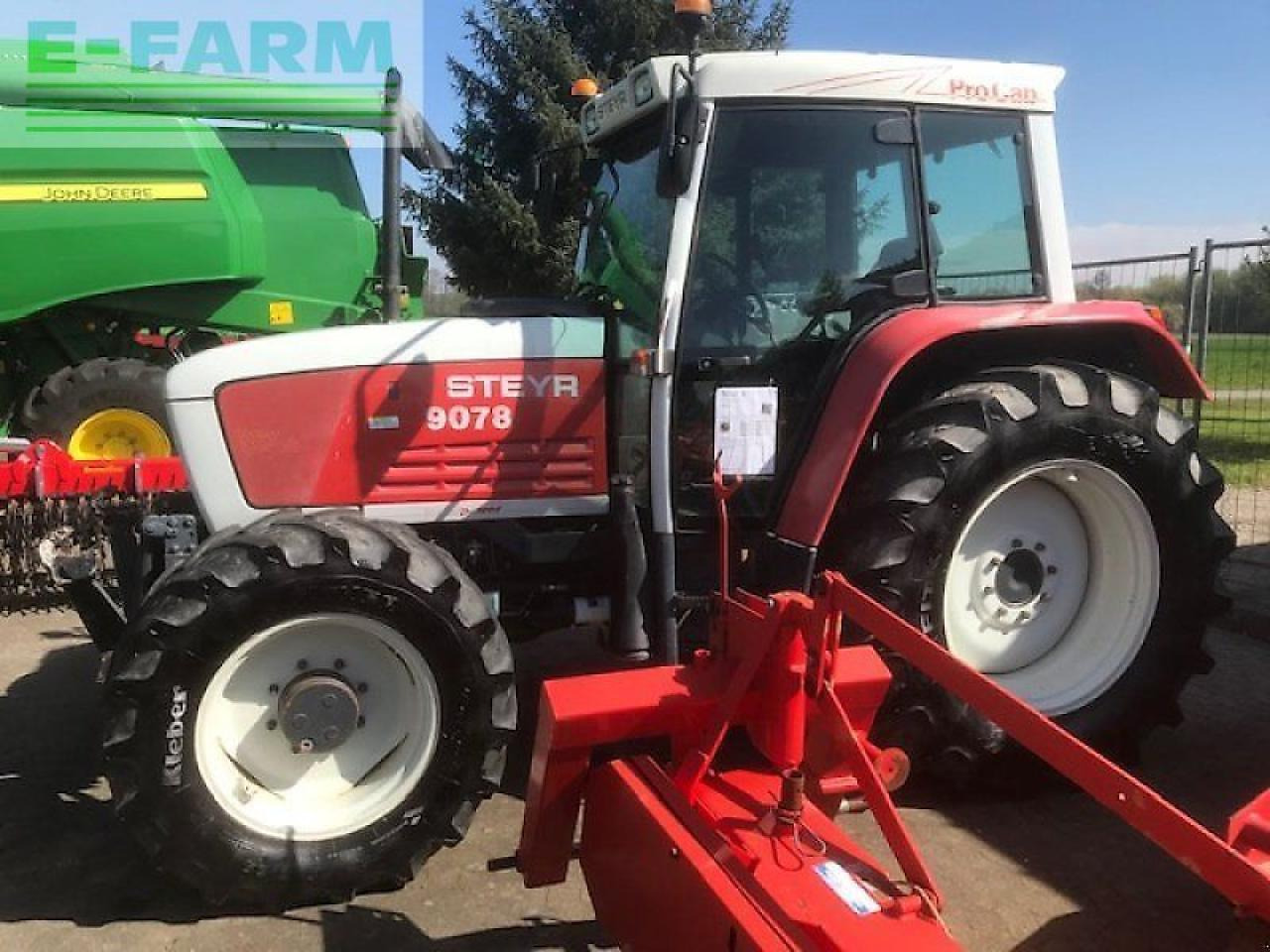 Steyr 9078 - Tractor: foto 1 Steyr 9078 - Tractor: foto 1