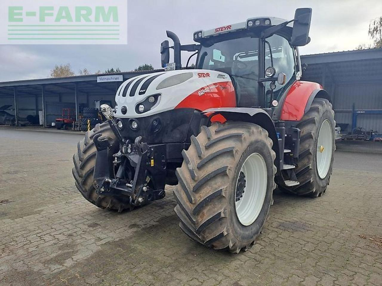 Steyr absolut cvt 6240 CVT - Tractor: foto 1 Steyr absolut cvt 6240 CVT - Tractor: foto 1