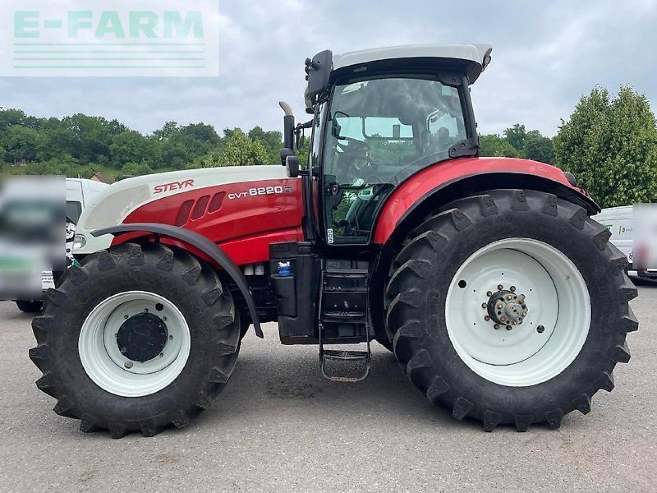 Steyr cvt 6220 - Tractor: foto 3 Steyr cvt 6220 - Tractor: foto 3