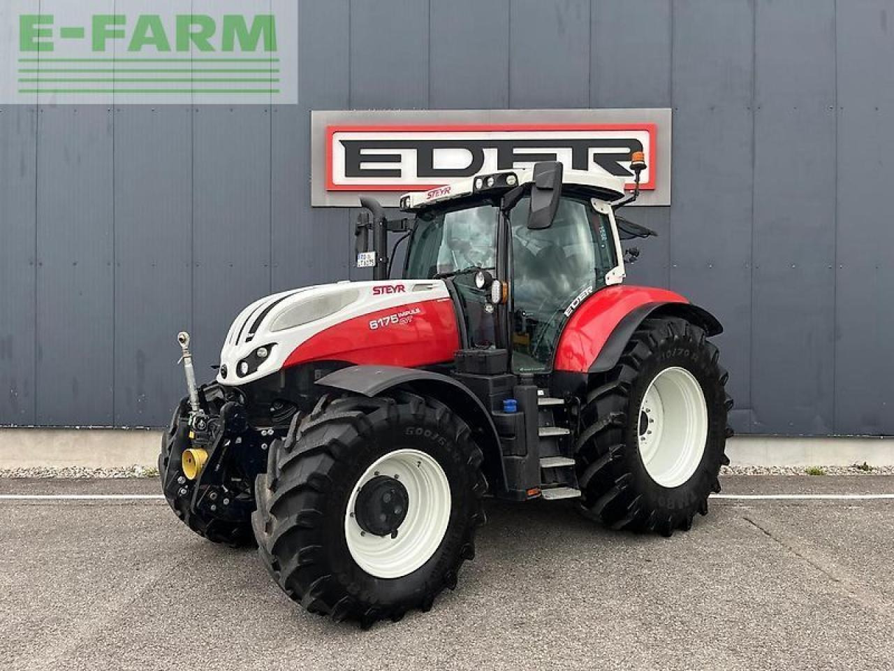 Steyr impuls 6175 cvt CVT - Tractor: foto 1 Steyr impuls 6175 cvt CVT - Tractor: foto 1