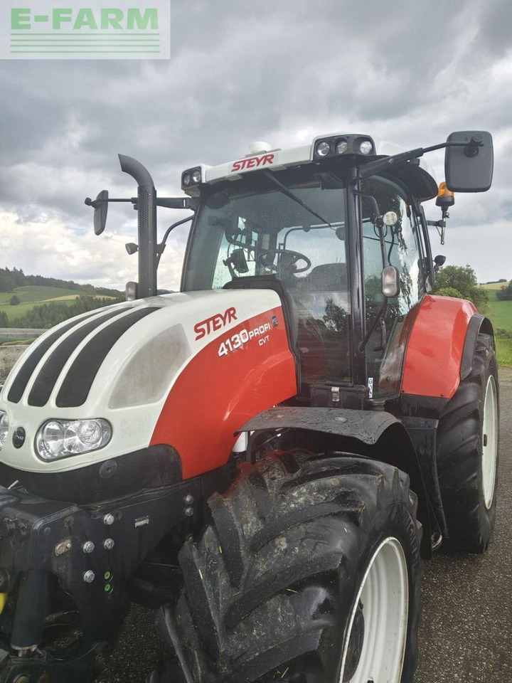 Steyr profi 4130cvt CVT - Tractor: foto 1 Steyr profi 4130cvt CVT - Tractor: foto 1