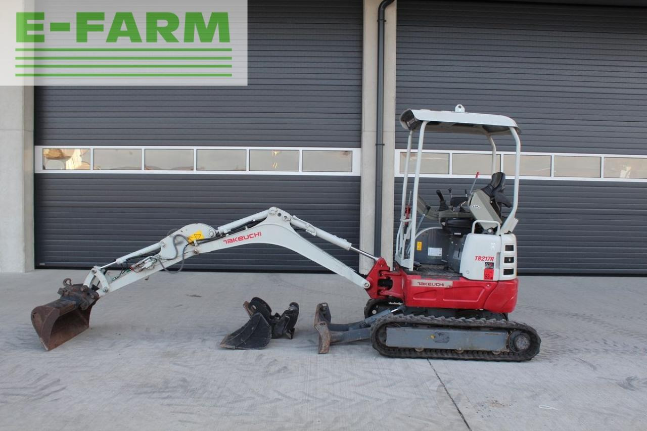 Takeuchi takeuchi tb 217 r minibagger - bagger - Miniexcavadora: foto 1 Takeuchi takeuchi tb 217 r minibagger - bagger - Miniexcavadora: foto 1