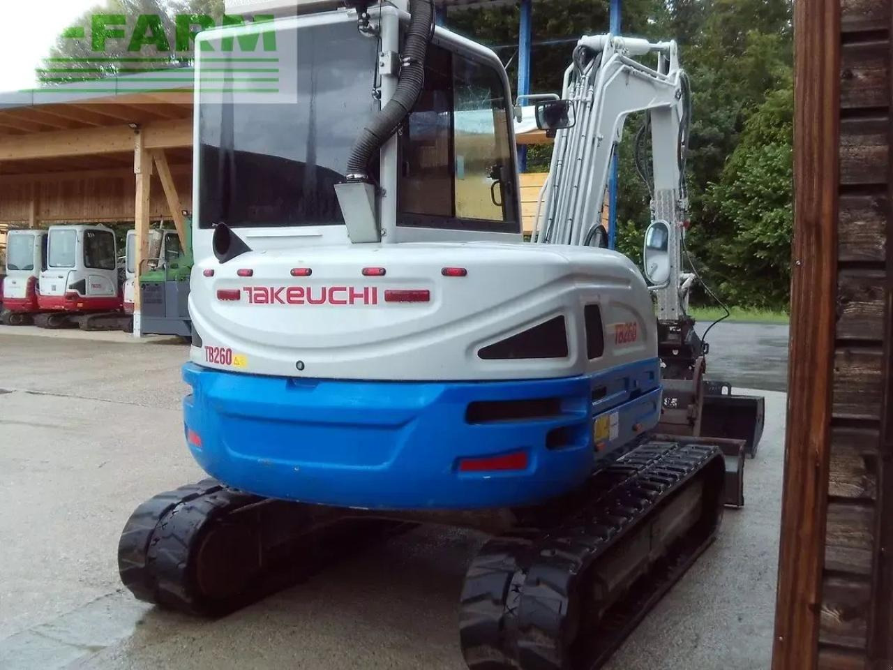 Takeuchi tb 260 ( 5.735kg ) hydr. sw + 3 löffel - Miniexcavadora: foto 4 Takeuchi tb 260 ( 5.735kg ) hydr. sw + 3 löffel - Miniexcavadora: foto 4