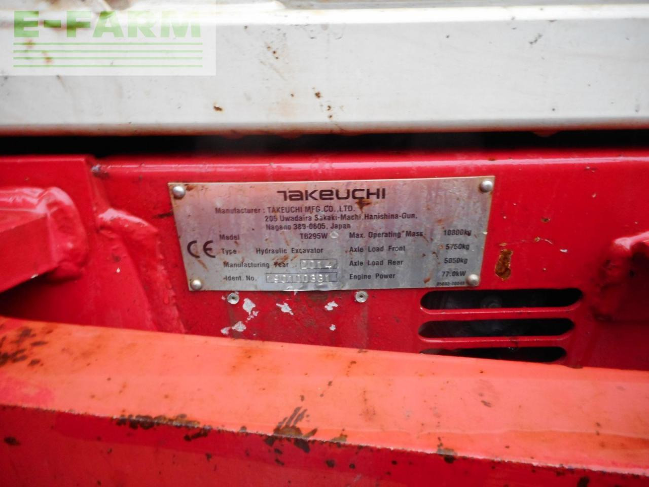 Excavadora de ruedas Takeuchi tb295w mit vollausstattung u. 3 löffel ( zentra: foto 6