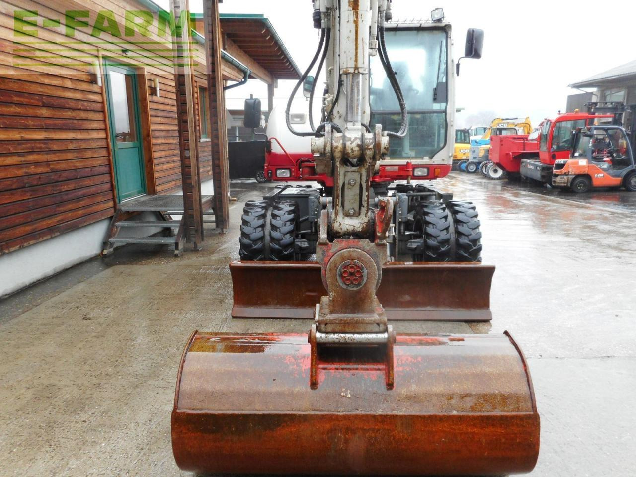 Excavadora de ruedas Takeuchi tb295w mit vollausstattung u. 3 löffel ( zentra: foto 11