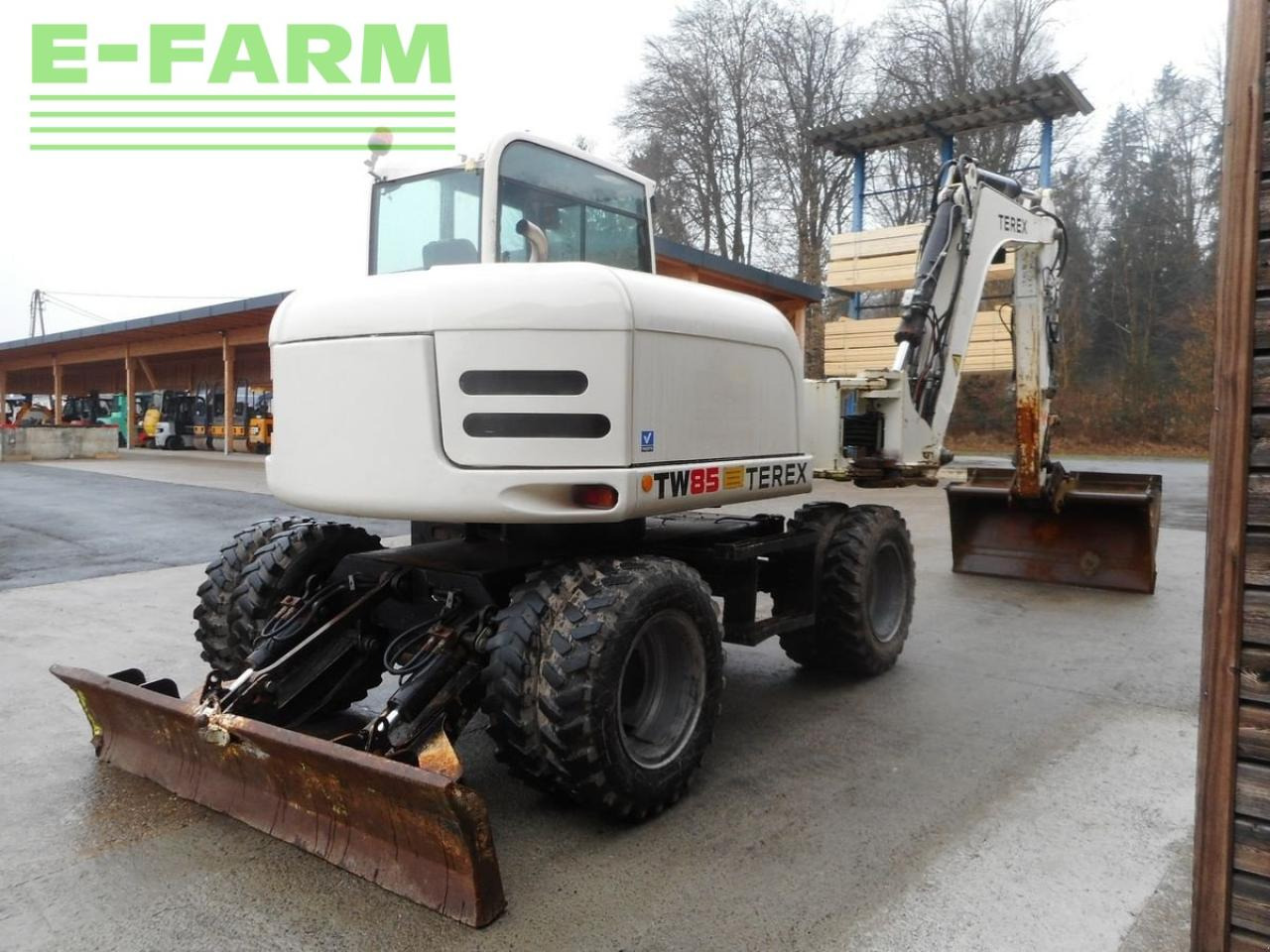 Terex tw 85 ( 9.500kg ) - Tractor: foto 4 Terex tw 85 ( 9.500kg ) - Tractor: foto 4