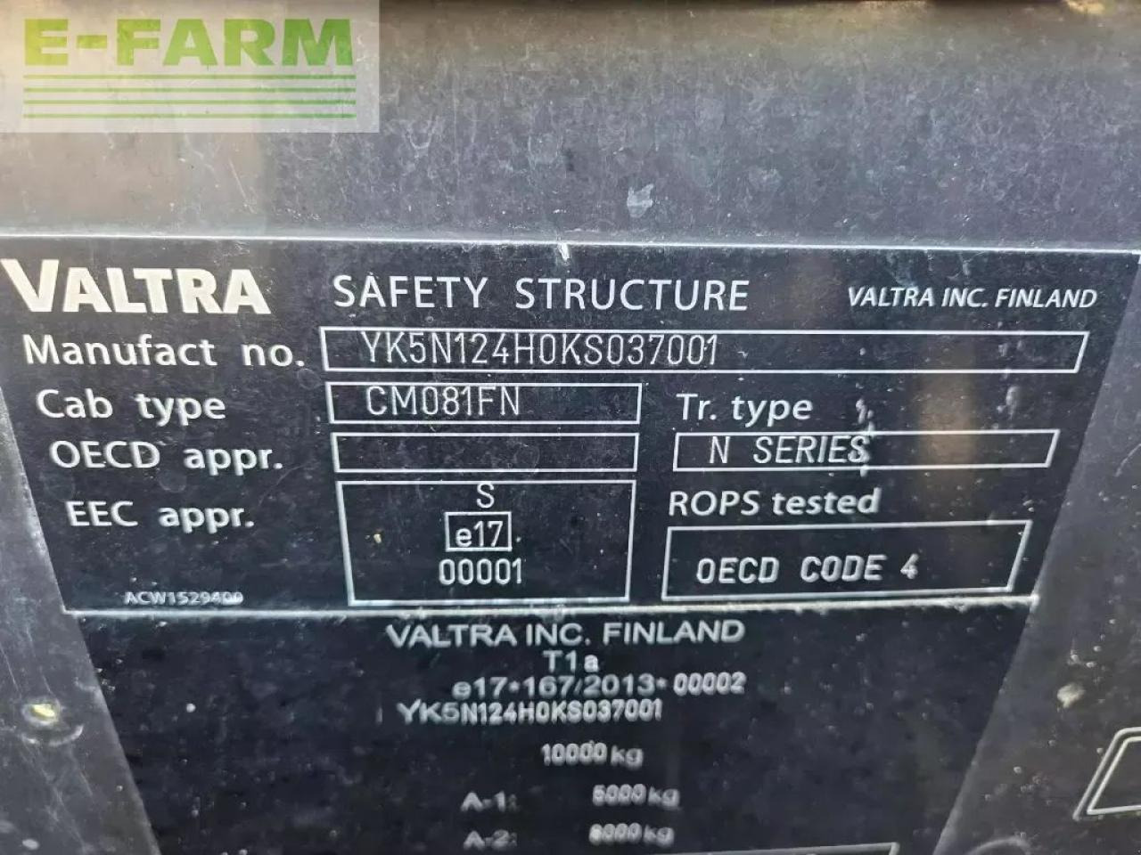 Valtra n124 hitech h5 HiTech - Tractor: foto 5 Valtra n124 hitech h5 HiTech - Tractor: foto 5