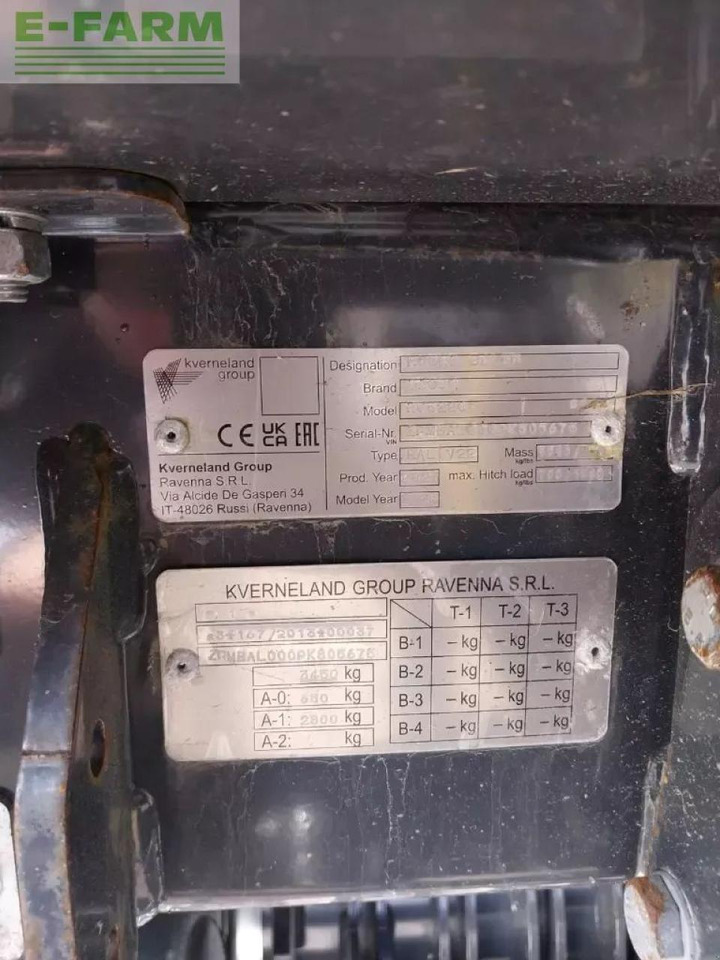 Empacadora de pacas cuadradas Vicon rv 5220+: foto 6