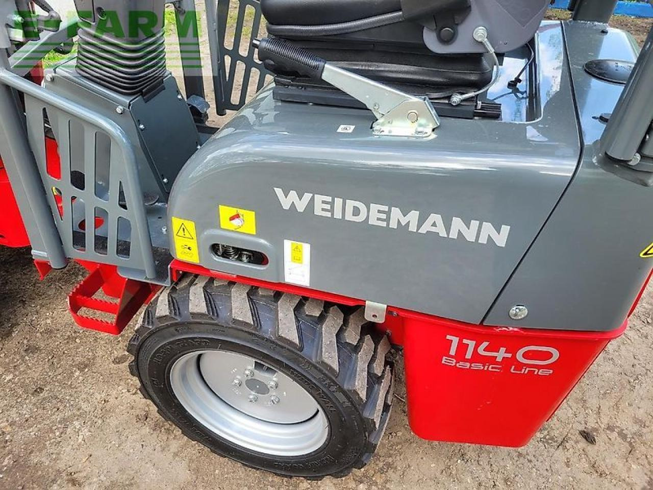 Miniexcavadora Weidemann 1140 basic line schaufel + palettengabel: foto 18 Miniexcavadora Weidemann 1140 basic line schaufel + palettengabel: foto 18