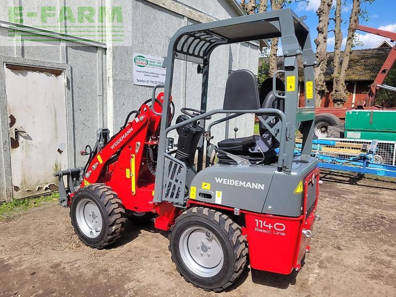 Miniexcavadora Weidemann 1140 basic line schaufel + palettengabel: foto 13 Miniexcavadora Weidemann 1140 basic line schaufel + palettengabel: foto 13