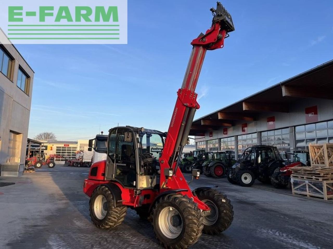 Weidemann 3070cx80 teleradlader 3100h, 30km/h 100l hydr. - Cargadora de ruedas telescópica: foto 3 Weidemann 3070cx80 teleradlader 3100h, 30km/h 100l hydr. - Cargadora de ruedas telescópica: foto 3