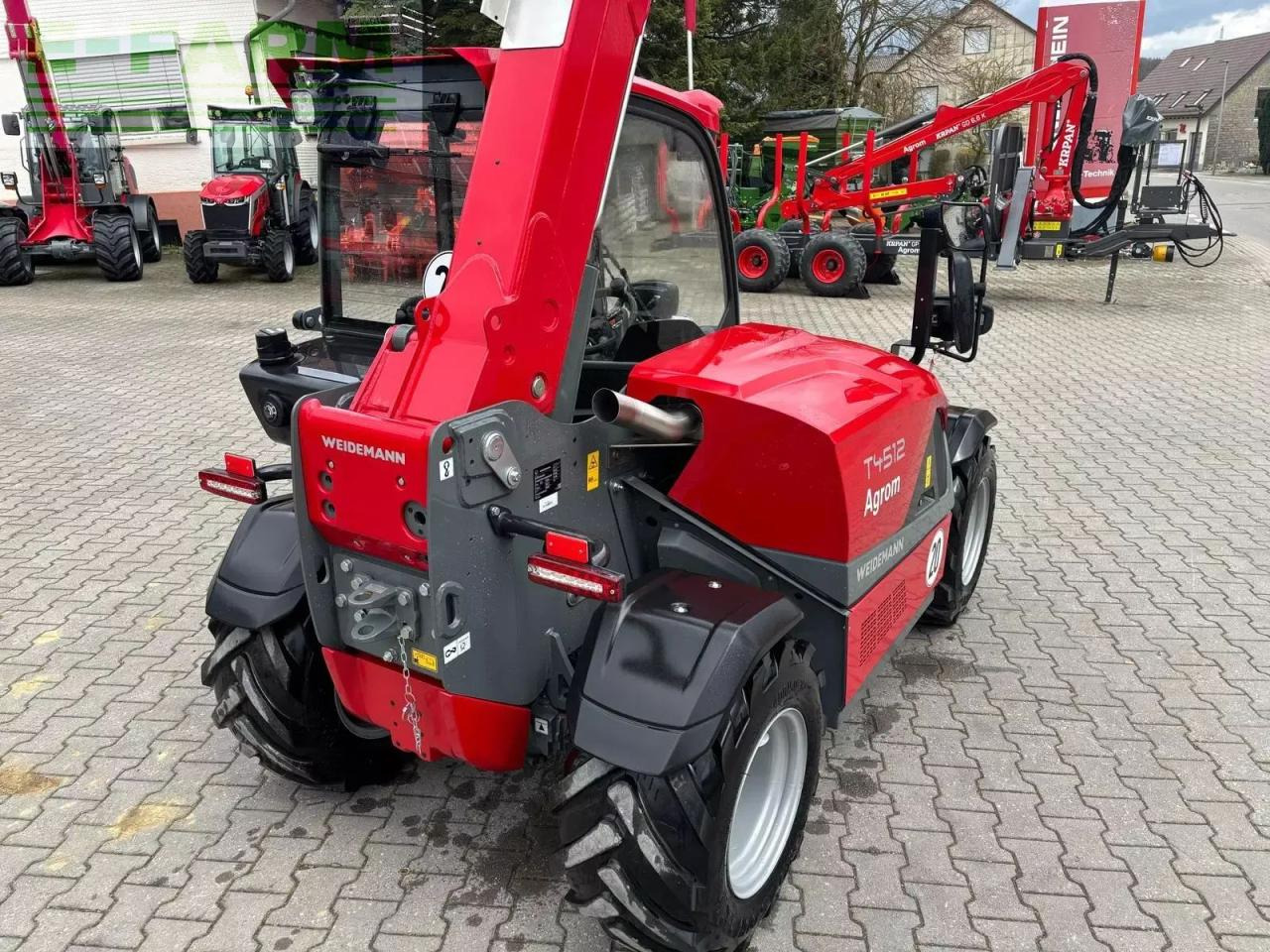 Weidemann t 4512 - Manipulador telescópico: foto 3 Weidemann t 4512 - Manipulador telescópico: foto 3