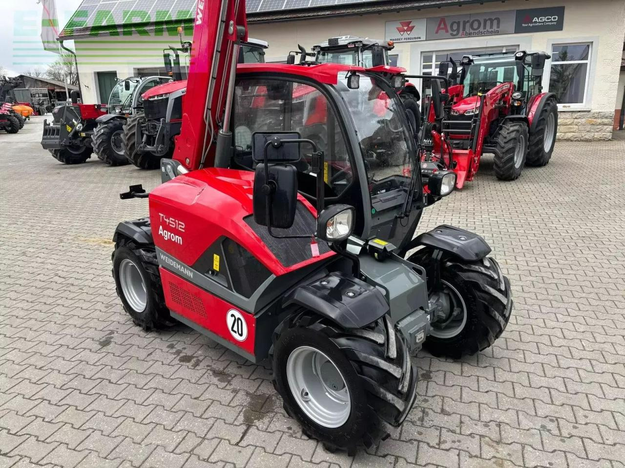 Weidemann t 4512 - Manipulador telescópico: foto 1 Weidemann t 4512 - Manipulador telescópico: foto 1