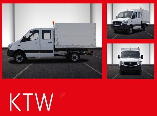 MERCEDES-BENZ Sprinter 316CDI DOKA,Allrad,AHK,TCO,Standhzg. - Furgoneta con lona, Furgoneta combi: foto 1 MERCEDES-BENZ Sprinter 316CDI DOKA,Allrad,AHK,TCO,Standhzg. - Furgoneta con lona, Furgoneta combi: foto 1