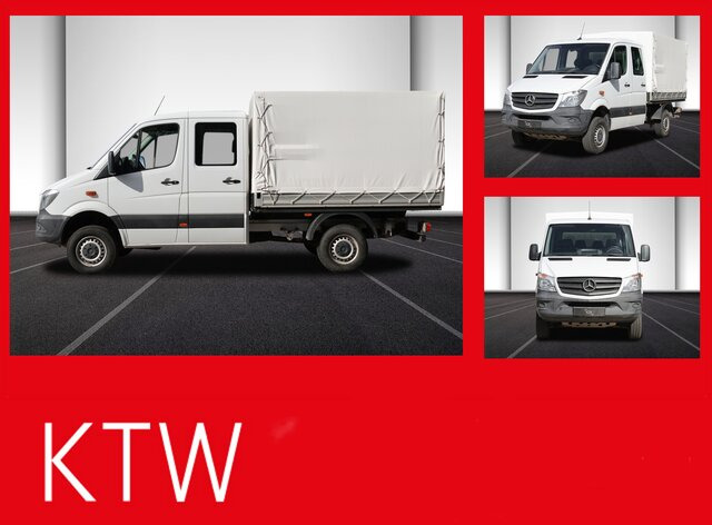 MERCEDES-BENZ Sprinter 316CDI DOKA,Allrad,AHK,TCO,Standhzg. - Furgoneta con lona, Furgoneta combi: foto 1 MERCEDES-BENZ Sprinter 316CDI DOKA,Allrad,AHK,TCO,Standhzg. - Furgoneta con lona, Furgoneta combi: foto 1