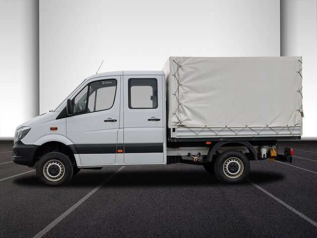 Furgoneta caja abierta, Furgoneta combi MERCEDES-BENZ Sprinter 316CDI DOKA,Allrad,Klima,AHK,TCO: foto 12