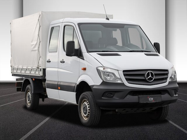 Furgoneta caja abierta, Furgoneta combi MERCEDES-BENZ Sprinter 316CDI DOKA,Allrad,Klima,AHK,TCO: foto 19