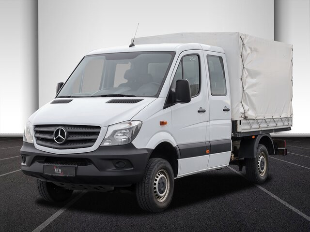 Furgoneta caja abierta, Furgoneta combi MERCEDES-BENZ Sprinter 316CDI DOKA,Allrad,Klima,AHK,TCO: foto 17
