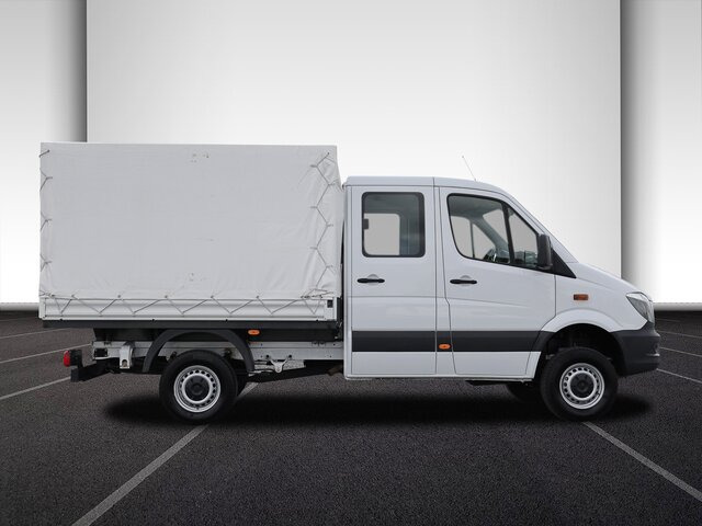 Furgoneta caja abierta, Furgoneta combi MERCEDES-BENZ Sprinter 316CDI DOKA,Allrad,Klima,Standhzg.: foto 12