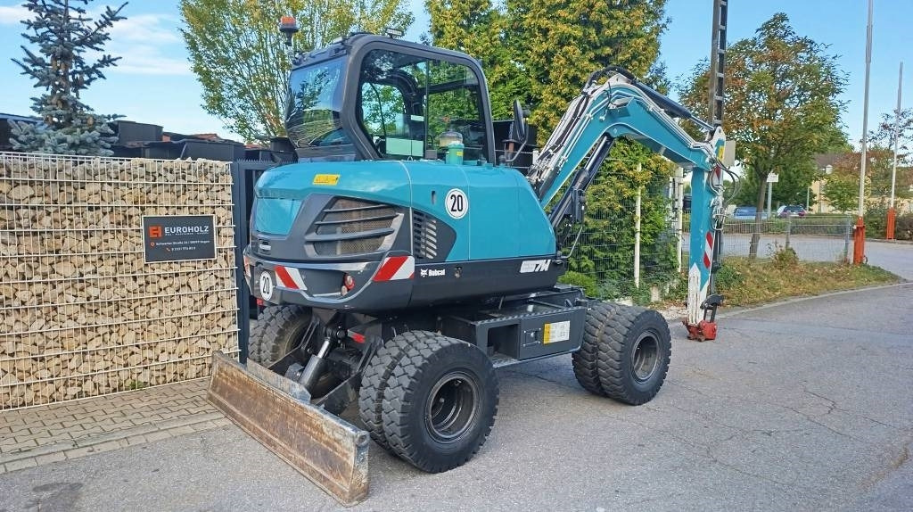 Bobcat Mobilbagger E 57 W, Schnellwechsler MS08, Allrad - Excavadora de ruedas: foto 4 Bobcat Mobilbagger E 57 W, Schnellwechsler MS08, Allrad - Excavadora de ruedas: foto 4