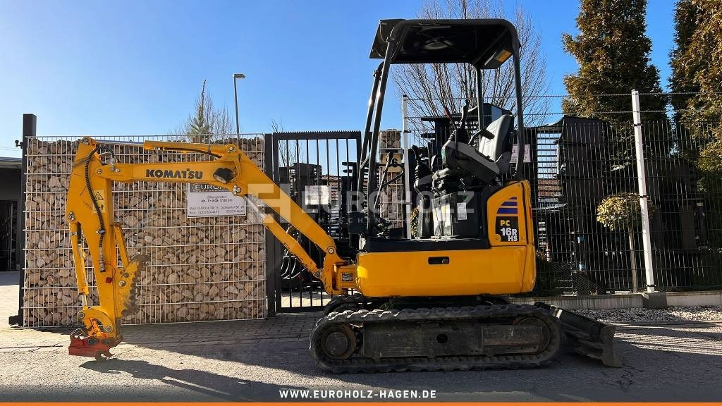 Komatsu Minibagger PC 16 R-3HS, Schnellwechsler MS01 - Miniexcavadora: foto 2 Komatsu Minibagger PC 16 R-3HS, Schnellwechsler MS01 - Miniexcavadora: foto 2