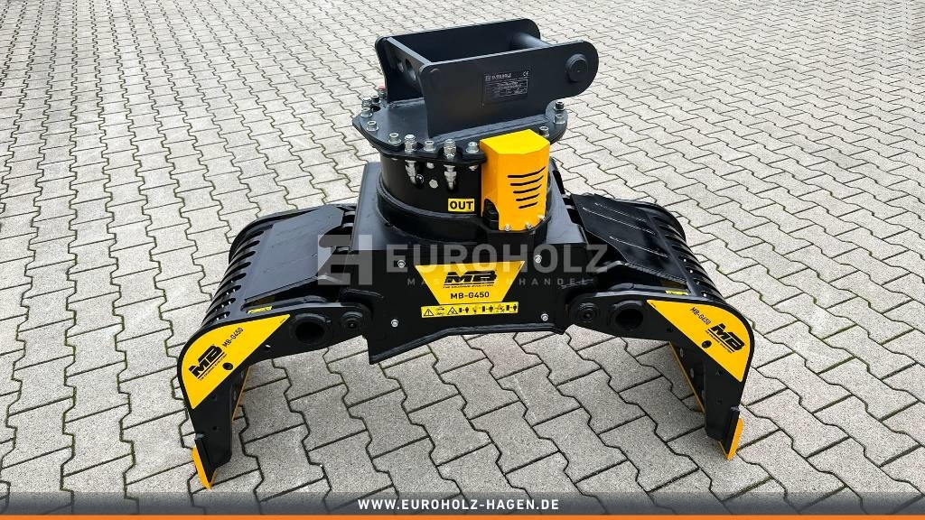 Sortiergreifer MB Crusher MB-G450 MS03 3,5-5,5 t - Pinza de manipulación para Maquinaria de construcción: foto 5 Sortiergreifer MB Crusher MB-G450 MS03 3,5-5,5 t - Pinza de manipulación para Maquinaria de construcción: foto 5