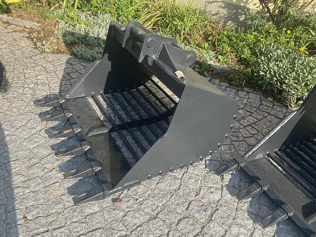 Big Sortierlöffel / Sortierschaufel 100 cm mit Lehnhoff MS03 Symlock Aufnahme - Cazo: foto 2 Big Sortierlöffel / Sortierschaufel 100 cm mit Lehnhoff MS03 Symlock Aufnahme - Cazo: foto 2