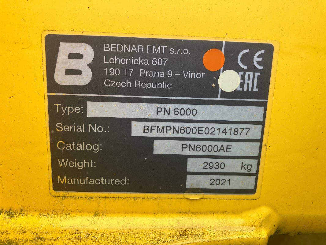 Bednar Striegel-PRO PN 6000 - Maquinaria para fertilización: foto 4 Bednar Striegel-PRO PN 6000 - Maquinaria para fertilización: foto 4