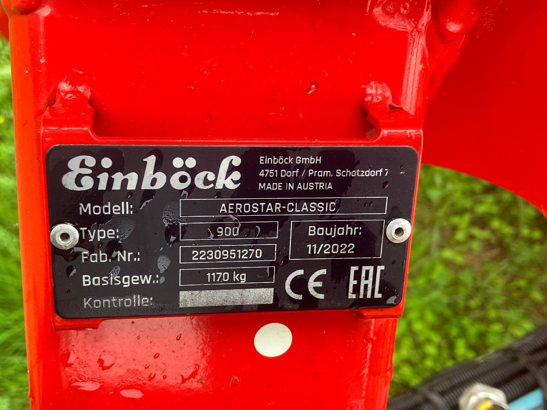Einböck Aerostar-Classic 900 S - Maquinaria para fertilización: foto 3 Einböck Aerostar-Classic 900 S - Maquinaria para fertilización: foto 3