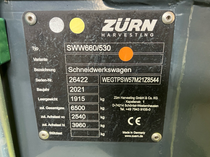 Zürn Profi-Cut 530 - Cosechadora de granos: foto 2 Zürn Profi-Cut 530 - Cosechadora de granos: foto 2