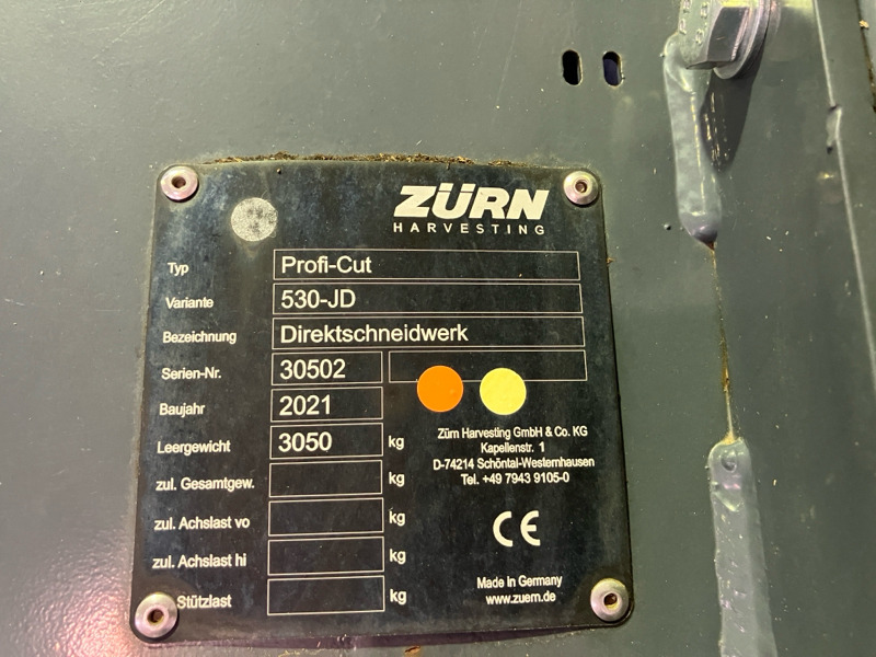 Zürn Profi-Cut 530 - Cosechadora de granos: foto 3 Zürn Profi-Cut 530 - Cosechadora de granos: foto 3