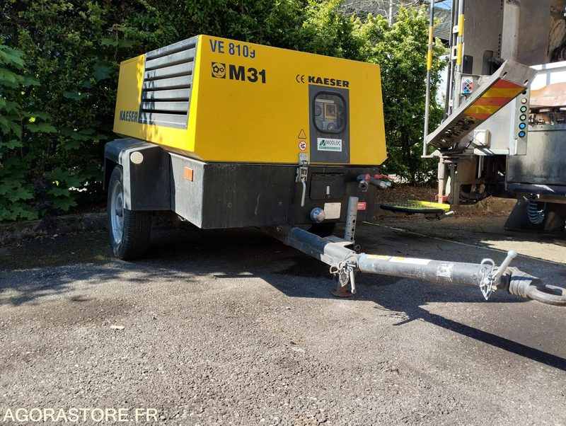 COMPRESSEUR DE CHANTIER KAESER M31 de 2002 8109VE99 - Compresor de aire: foto 1 COMPRESSEUR DE CHANTIER KAESER M31 de 2002 8109VE99 - Compresor de aire: foto 1