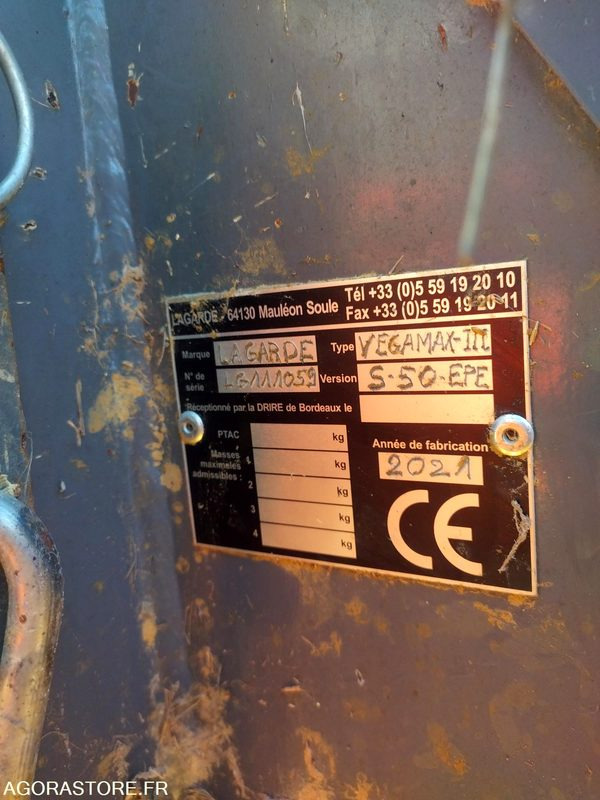 ÉPAREUSE LAGARDE - Maquinaria de jardinería: foto 4 ÉPAREUSE LAGARDE - Maquinaria de jardinería: foto 4