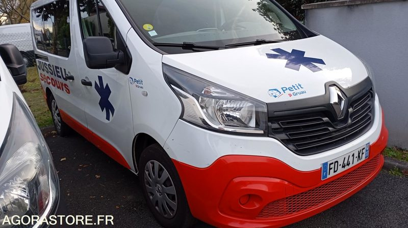 FD-441-KF - "PP"- Non Roulant - RENAULT TRAFIC - VASP - 318 629 Kms - Ambulancia: foto 1 FD-441-KF - "PP"- Non Roulant - RENAULT TRAFIC - VASP - 318 629 Kms - Ambulancia: foto 1