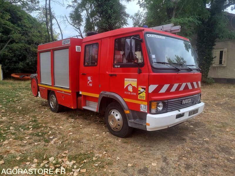 FOURGON INCENDIE - IVECO - 50187 kms - 1987 - Camión de bomberos: foto 1 FOURGON INCENDIE - IVECO - 50187 kms - 1987 - Camión de bomberos: foto 1