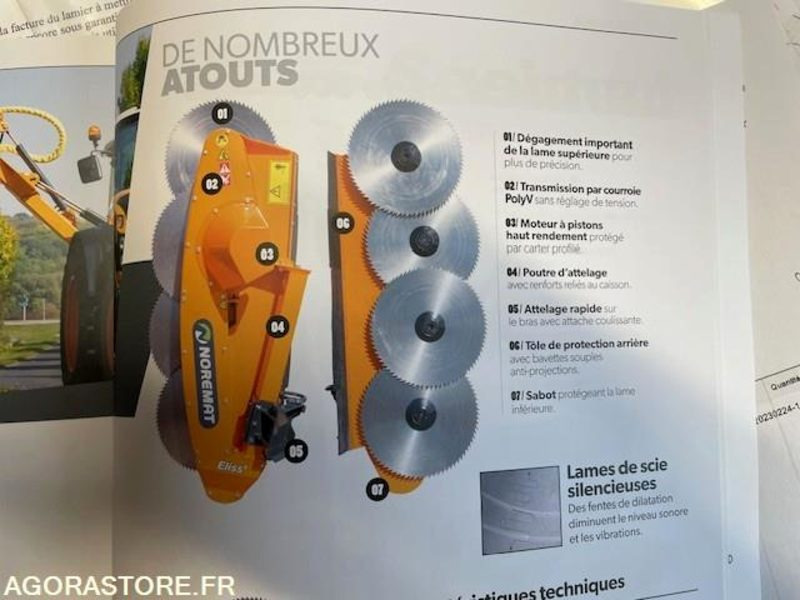 LAMIER ELISS 4EL V2 - Desbrozadora de martillos/ Trituradora: foto 1 LAMIER ELISS 4EL V2 - Desbrozadora de martillos/ Trituradora: foto 1