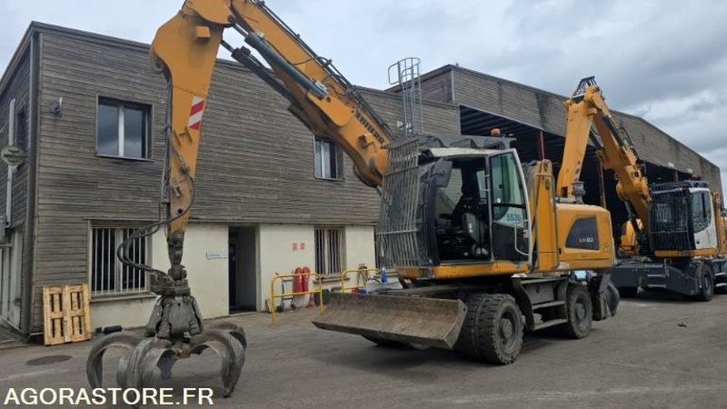PELLE DE MANUTENTION SUR ROUE - LH22M LITRONIC LIEBHERR - 2017 / 12 053 HEURES - Excavadora: foto 4 PELLE DE MANUTENTION SUR ROUE - LH22M LITRONIC LIEBHERR - 2017 / 12 053 HEURES - Excavadora: foto 4