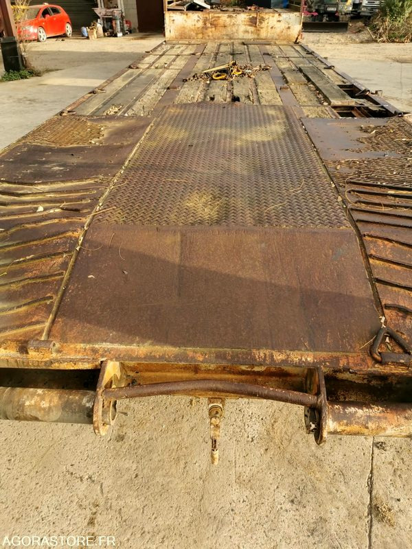 Remorque porte engin - CASTERA  - 1976 - Remolque: foto 2 Remorque porte engin - CASTERA  - 1976 - Remolque: foto 2