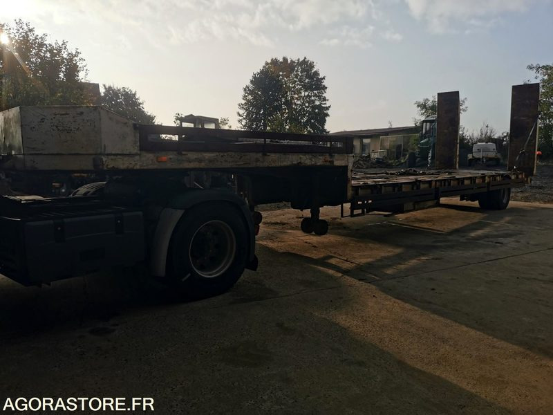 Remorque porte engin - CASTERA - 1976 - Remolque: foto 3 Remorque porte engin - CASTERA - 1976 - Remolque: foto 3