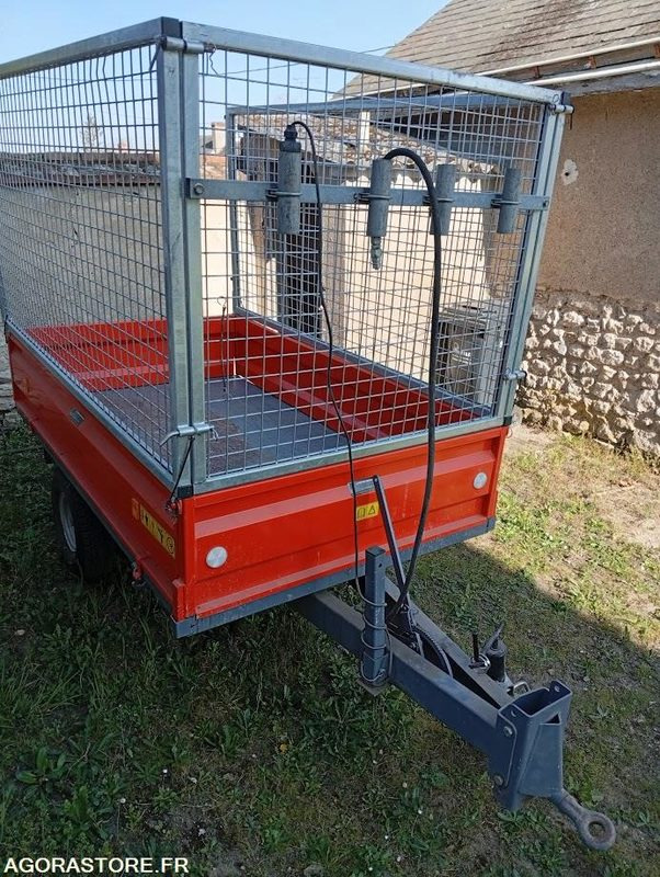 Remorque Majar RMTB 1020 Bennage hydraulique (microtracteur) - Maquinaria de jardinería: foto 2 Remorque Majar RMTB 1020 Bennage hydraulique (microtracteur) - Maquinaria de jardinería: foto 2