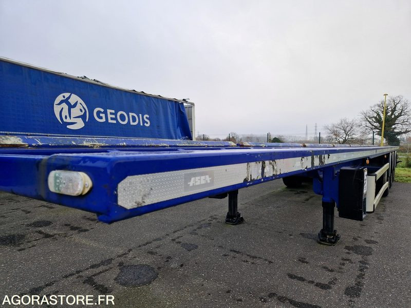 Remorque plateau Asca S322DM - 2019 - FE065JK - Semirremolque plataforma/ Caja abierta: foto 5 Remorque plateau Asca S322DM - 2019 - FE065JK - Semirremolque plataforma/ Caja abierta: foto 5