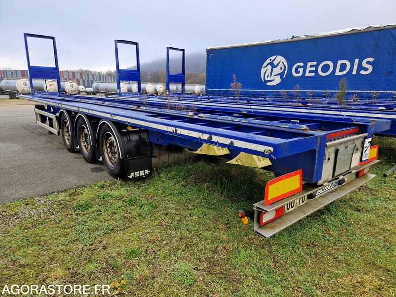 Remorque plateau Asca S322DM - 2019 - FE065JK - Semirremolque plataforma/ Caja abierta: foto 4 Remorque plateau Asca S322DM - 2019 - FE065JK - Semirremolque plataforma/ Caja abierta: foto 4